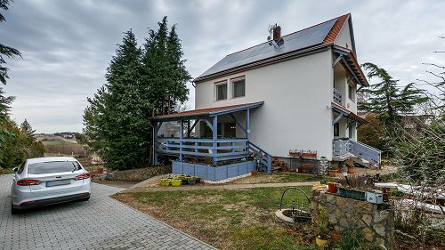 Panoramic view, Balaton property, Property with privacy.  In a quiet street of Cserszegtomaj, it is a stylish rebuilt and designed family house for sale. 