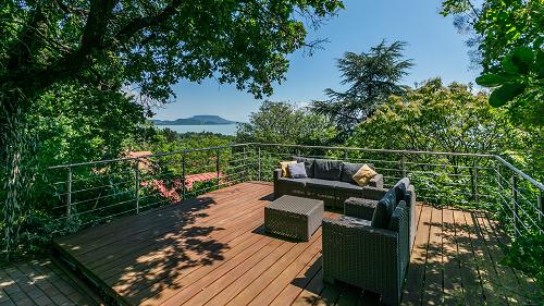 Thatched roof house with Balaton view and top-notch technology