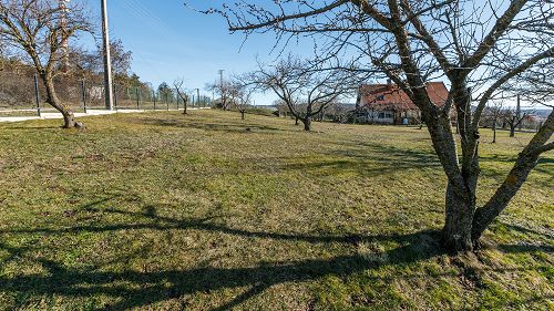 The beautiful building plot wit view to the lake Balaton is for sale. 